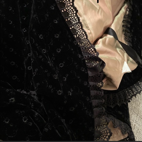 Black Velvet Dress Jacket ASO Lorelai Gilmore - Picture 9 of 9